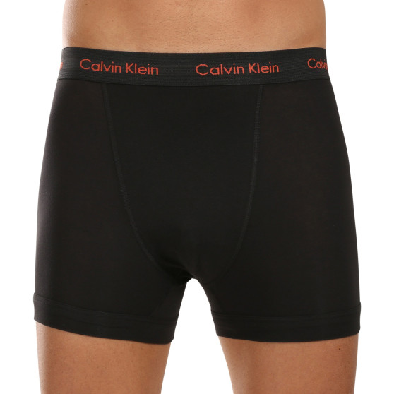 3PACK Moške boksarice Calvin Klein črne (U2662G-MWO)