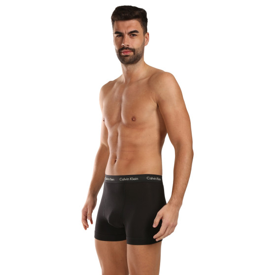 3PACK Moške boksarice Calvin Klein črne (U2662G-MWO)