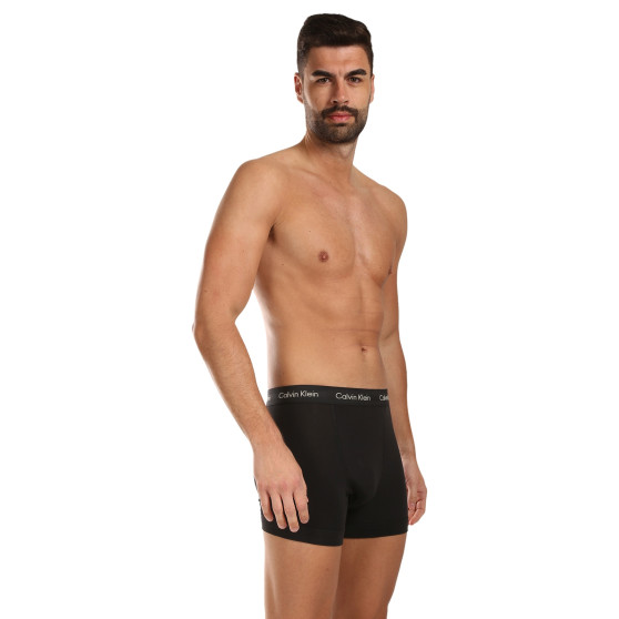 3PACK Moške boksarice Calvin Klein črne (U2662G-MWO)