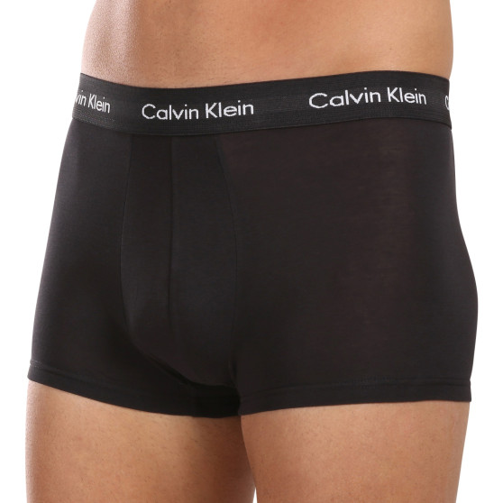 5PACK Moške boksarice Calvin Klein črne (NB2734A-XWB)