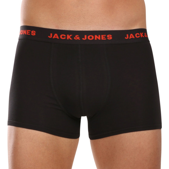 7PACK Moške boksarice Jack and Jones črne (12165587)