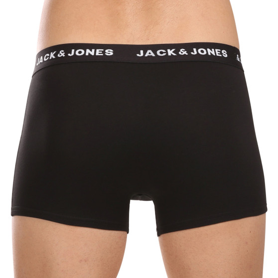 7PACK Moške boksarice Jack and Jones črne (12171258)