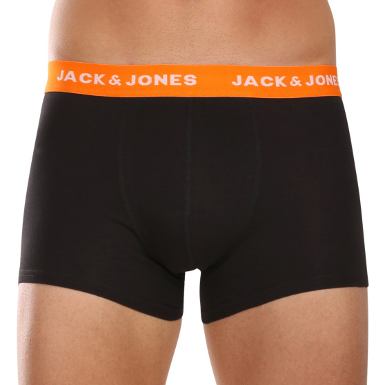 7PACK Moške boksarice Jack and Jones črne (12230353)