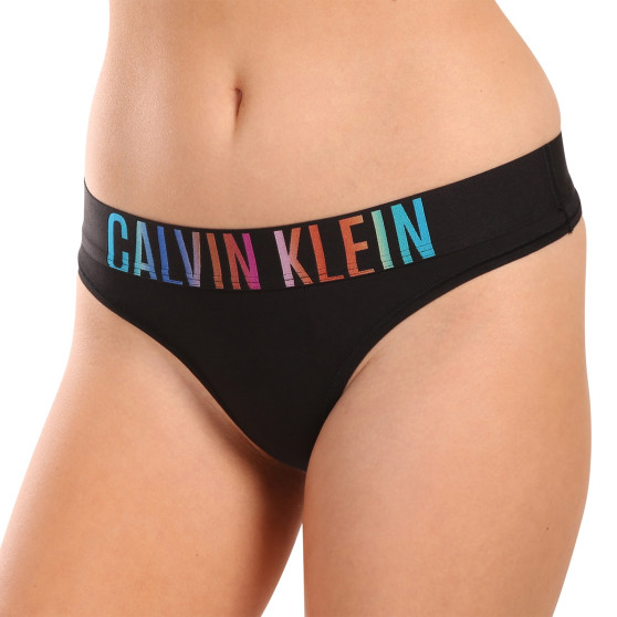 Ženske tangice Calvin Klein črne (QF7833E-UB1)