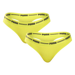2PACK ženske tangice Puma yellow (603034001 021)
