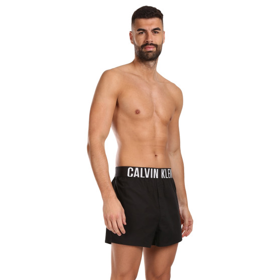 2PACK moške boksarice Calvin Klein črne (NB3833A-MVL)