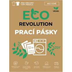 EcoRevolution Pralni trakovi brez vonja 32 kosov (ECO84697)