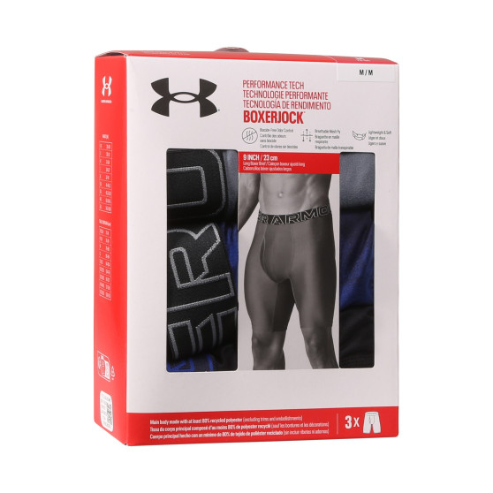 3PACK Moške boksarice Under Armour večbarvne (1383881 400)