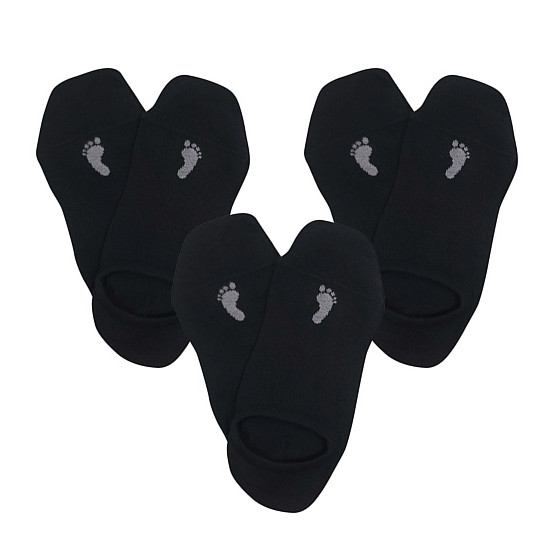 3PACK nogavice VoXX črne (Barefoot sneaker)