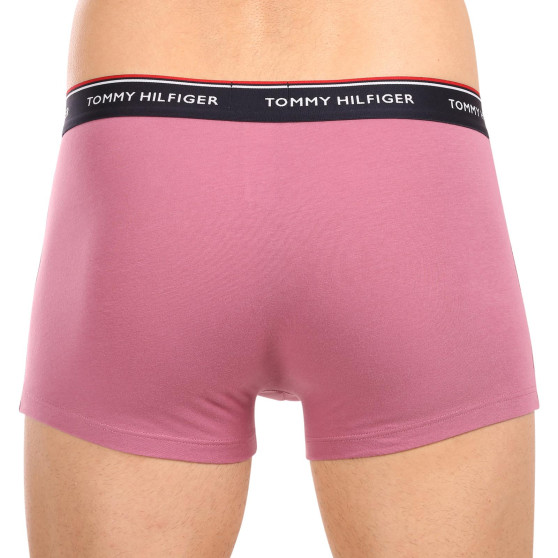 3PACK Moške boksarice Tommy Hilfiger večbarvne (1U87903842 0XV)