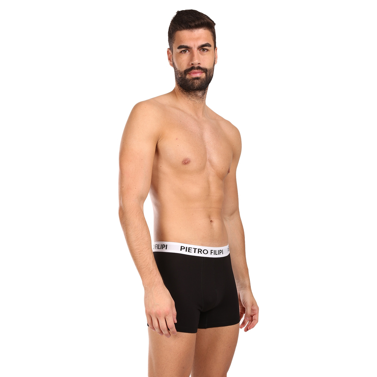 5PACK Moške boksarice Pietro Filipi črne (5BCL003) XXL.
Boksarice Pietro Filipi za največje udobje
Te boksarice so izdelane iz izjemno mehkega materiala, zato vam bo udobno ves dan.
Spodnje perilo Pietro Filipi za vse elegantne moške
Blagovna znamka Pietro Filipi ima na češkem trgu dolgo tradicijo.