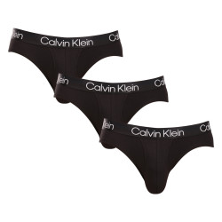 3PACK moške hlačke Calvin Klein črna (NB2969A-7VI)