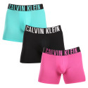 3PACK Moške boksarice Calvin Klein večbarvne (NB3609A-LXP)