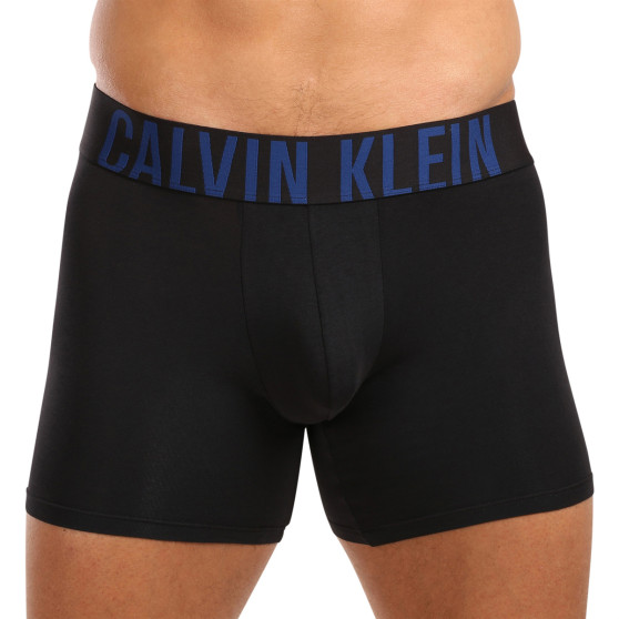 3PACK Moške boksarice Calvin Klein črne (NB3609A-LXT)