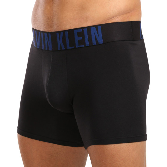 3PACK Moške boksarice Calvin Klein črne (NB3609A-LXT)