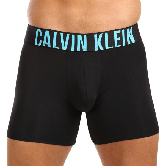 3PACK Moške boksarice Calvin Klein črne (NB3609A-LXT)