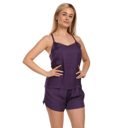 Ženska pižama Calvin Klein vijolična (QS7153E-LL8)