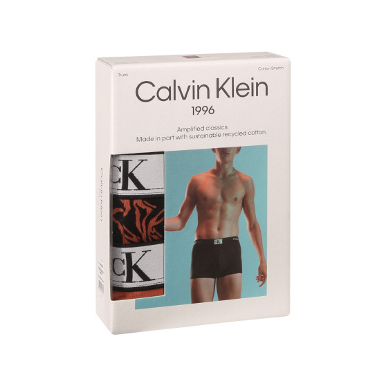 3PACK Moške boksarice Calvin Klein večbarvne (NB3528E-MRW)