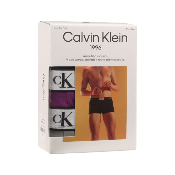 3PACK Moške boksarice Calvin Klein večbarvne (NB3532A-LX5)