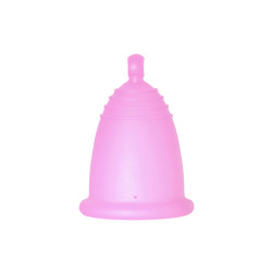 Menstrualna skodelica Me Luna Soft L s kroglico roza (MELU003)