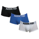 3PACK moške bokserice Addicted večbarvne (AD421P-3COL)