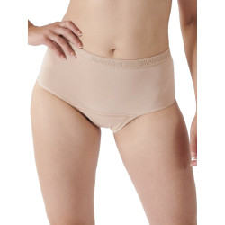 Shreddies Ženske funkcionalne hlačke za napenjanje Hi-Waist Beige (SHRED102B)