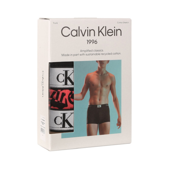 3PACK Moške boksarice Calvin Klein večbarvne (NB3528E-N26)