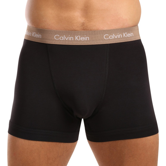 3PACK Moške boksarice Calvin Klein črne (U2662G-NOP)