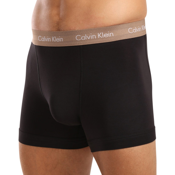 3PACK Moške boksarice Calvin Klein črne (U2662G-NOP)