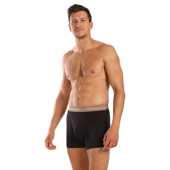 3PACK Moške boksarice Calvin Klein črne (U2662G-NOP)