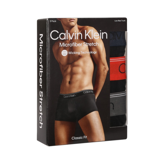 3PACK Moške boksarice Calvin Klein črne (NB2569A-N33)