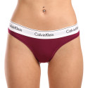 Ženske tangice Calvin Klein vijolične (F3786E-VGP)