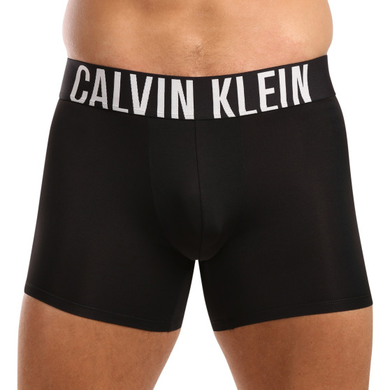 3PACK Moške boksarice Calvin Klein črne (NB3612A-MDL)