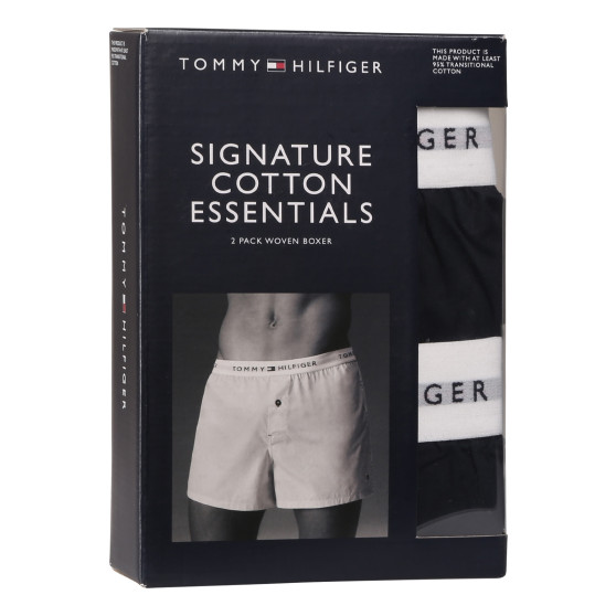 2PACK moške boksarice Tommy Hilfiger modre (UM0UM03376 0SU)