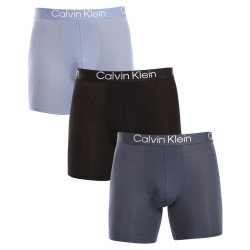 3PACK Moške boksarice Calvin Klein večbarvne (NB3188A-PU5)