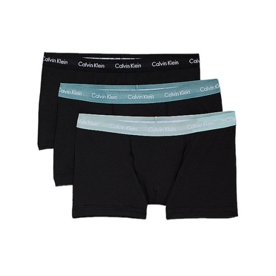 3PACK Moške boksarice Calvin Klein prevelike črne (NB2665A-Q3R)