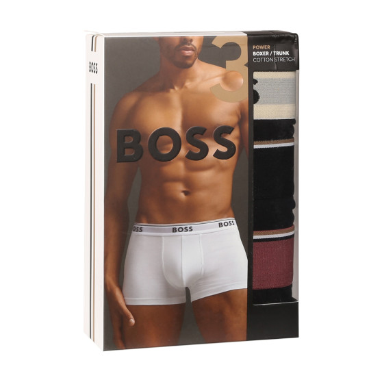 3PACK Moške boksarice BOSS večbarvne (50514998 982)