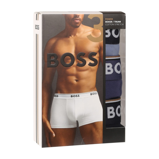 3PACK Moške boksarice BOSS večbarvne (50517829 964)