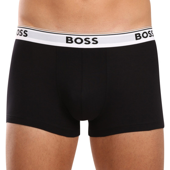 3PACK Moške boksarice BOSS črne (50517827 980)