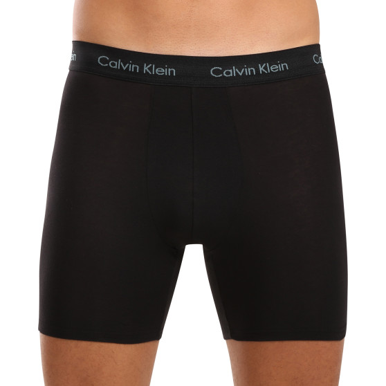 3PACK Moške boksarice Calvin Klein črne (NB1770A-Q5F)