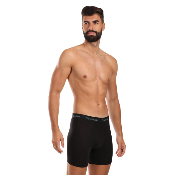 3PACK Moške boksarice Calvin Klein črne (NB1770A-Q5F)