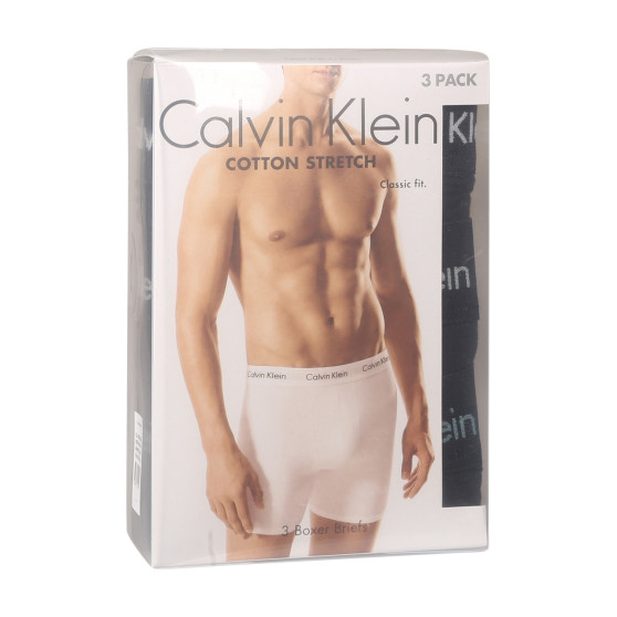 3PACK Moške boksarice Calvin Klein črne (NB1770A-Q5F)