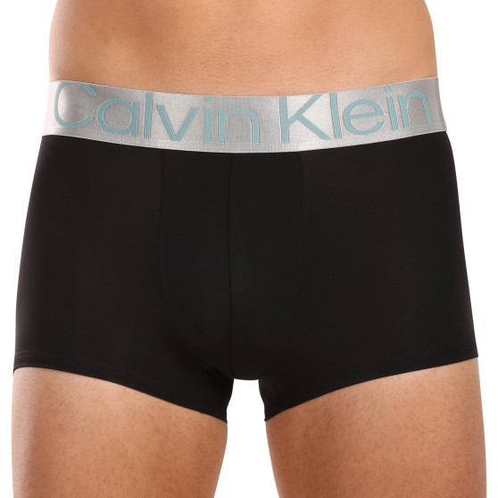 3PACK Moške boksarice Calvin Klein črne (NB3074A-QTE)