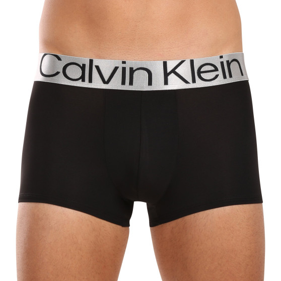 3PACK Moške boksarice Calvin Klein črne (NB3074A-QTE)