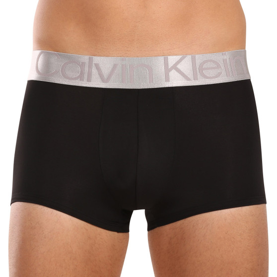 3PACK Moške boksarice Calvin Klein črne (NB3074A-QTE)