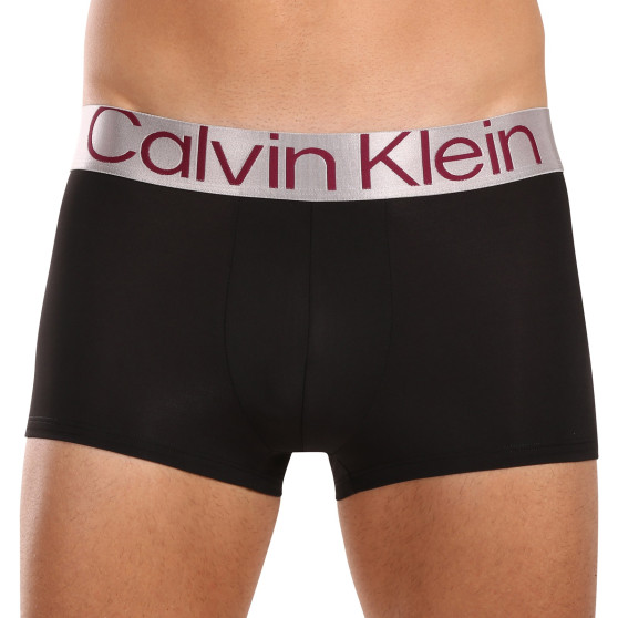 3PACK Moške boksarice Calvin Klein črne (NB3074A-MJ3)