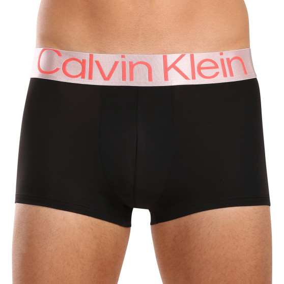 3PACK Moške boksarice Calvin Klein črne (NB3074A-MJ3)