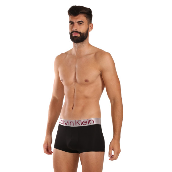 3PACK Moške boksarice Calvin Klein črne (NB3074A-MJ3)