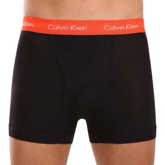 3PACK Moške boksarice Calvin Klein črne (NB2615A-NLS)