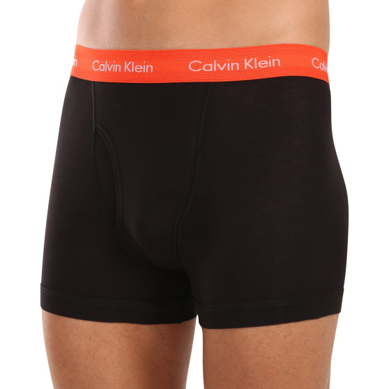 3PACK Moške boksarice Calvin Klein črne (NB2615A-NLS)